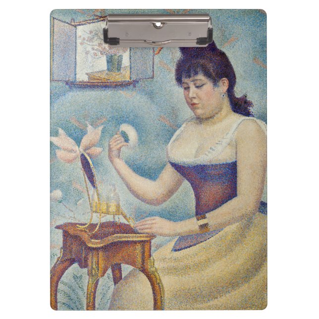 Carpeta De Pinza Georges Seurat - Joven entregándose (Anverso)