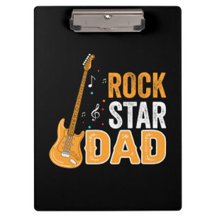 Carpeta De Pinza Gifts Dad Rock Star Dad