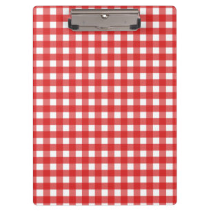Carpeta De Pinza Gigante rojo y blanco