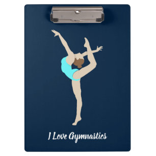 Carpeta De Pinza Gimnasia femenina
