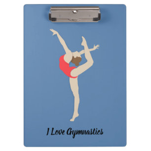 Carpeta De Pinza Gimnasia femenina