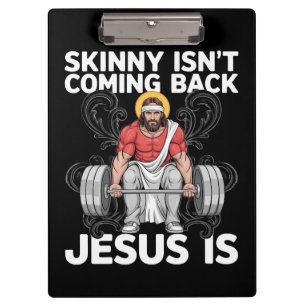 Carpeta De Pinza Gimnasio de Entrenamiento de Jesús Flaco No Vuelve