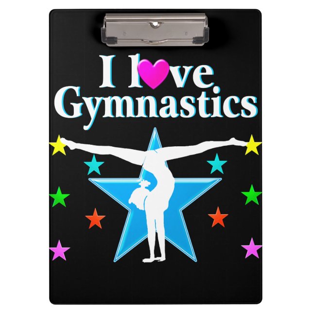 CARPETA DE PINZA GIMNASTICS PRINCESS (Anverso)