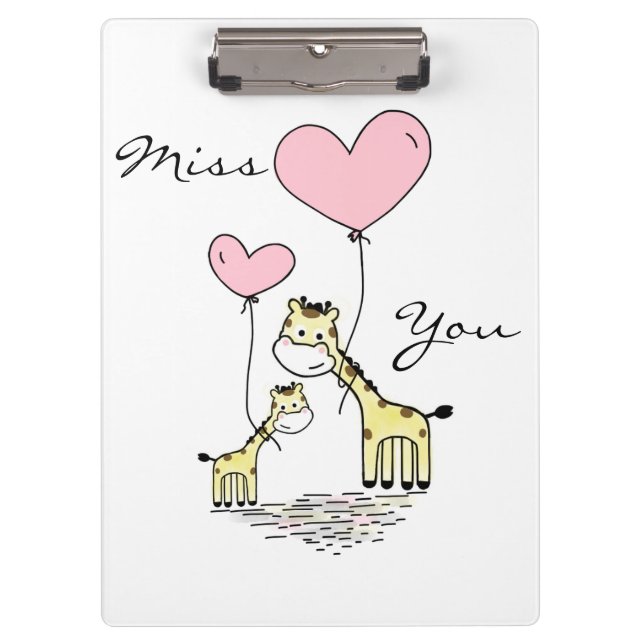 Carpeta De Pinza Girafas (Anverso)