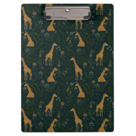 Carpeta De Pinza Giraffe Hangout Tropical
