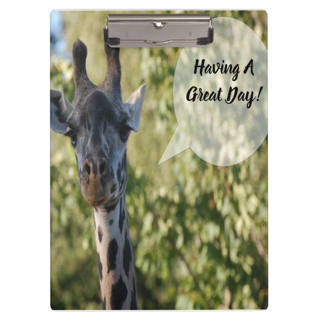 Carpeta De Pinza Giraffe Shower (Anverso)