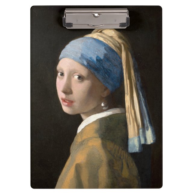Carpeta De Pinza Girl with the pearl earring - Johannes Vermeer (Anverso)