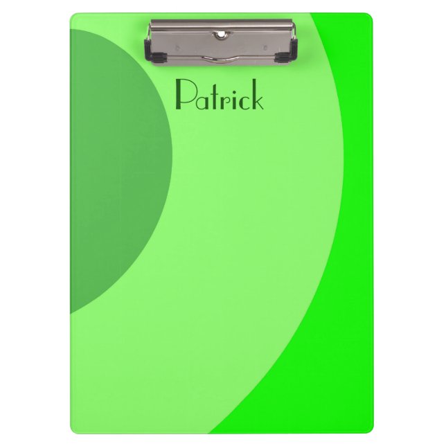 Carpeta De Pinza Giros verdes (Anverso)