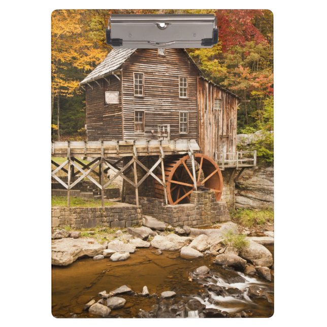 Carpeta De Pinza Glade Creek Grist Mill, Parque Estatal Babcock, 2 (Anverso)