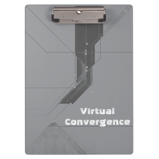 Carpeta de Pinza 'Glitch Controlado' - Organizador (Anverso)