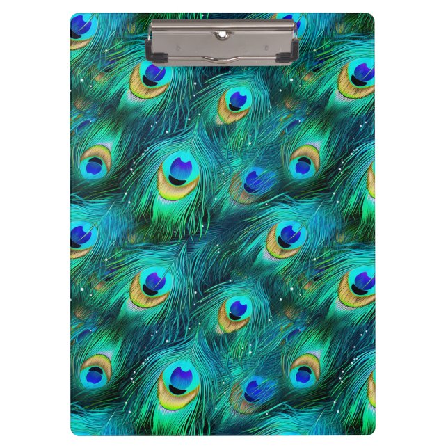 Carpeta De Pinza Gloria del pavo real (Anverso)