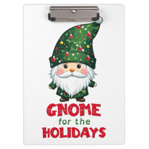 Carpeta De Pinza Gnome Para Los Navidades Funny Y Adorable De Las V