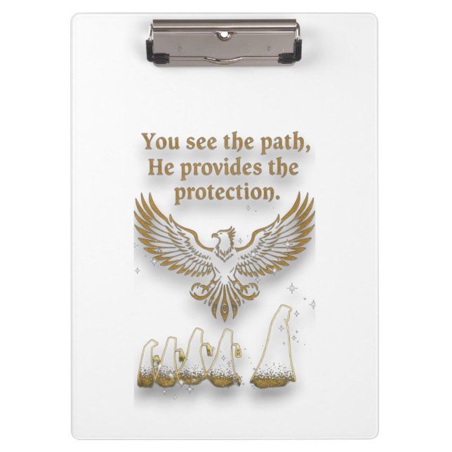 Carpeta De Pinza God protection (Anverso)