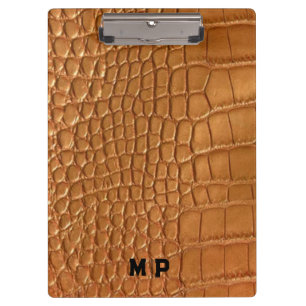 Carpeta De Pinza Gold leather texture luxury meeting planner
