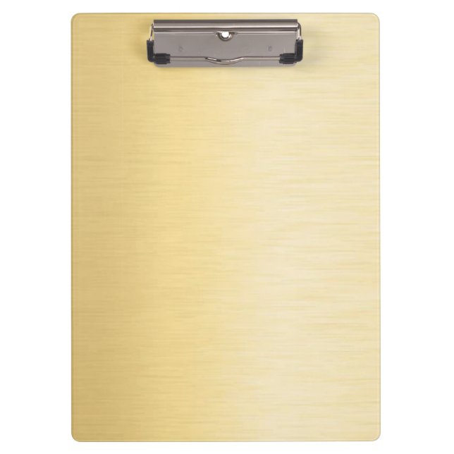 Carpeta De Pinza Gold Metal Look Klemmbrett (Anverso)