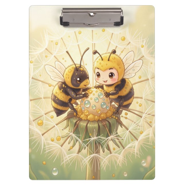 Carpeta De Pinza Golden Bumblebee in Bloom Dance.5 (Anverso)