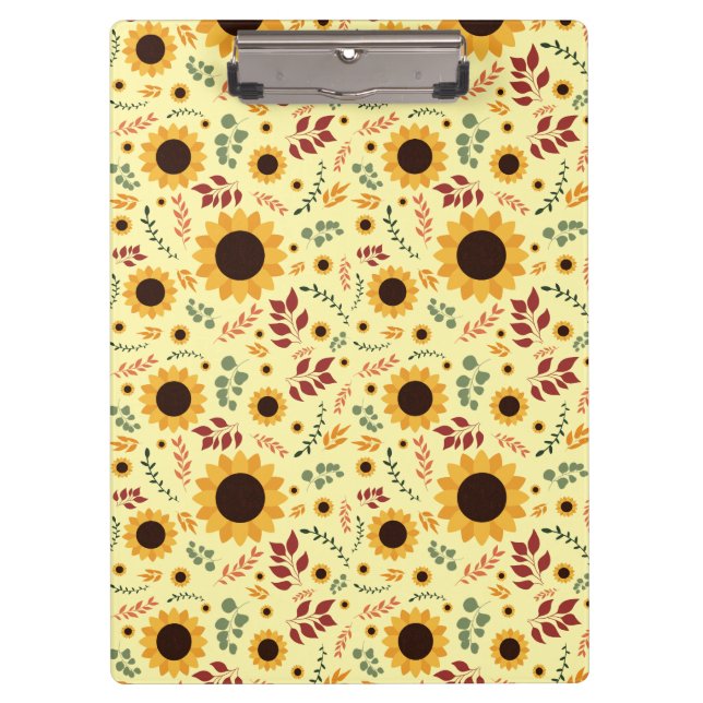 Carpeta De Pinza Golden Hour Sunflower | Standard (Anverso)