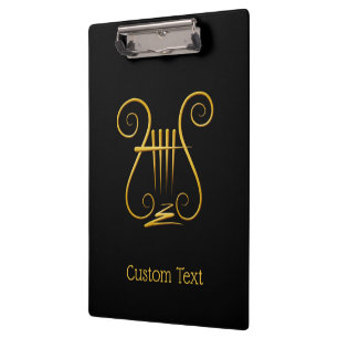 Carpeta De Pinza Golden Lyre