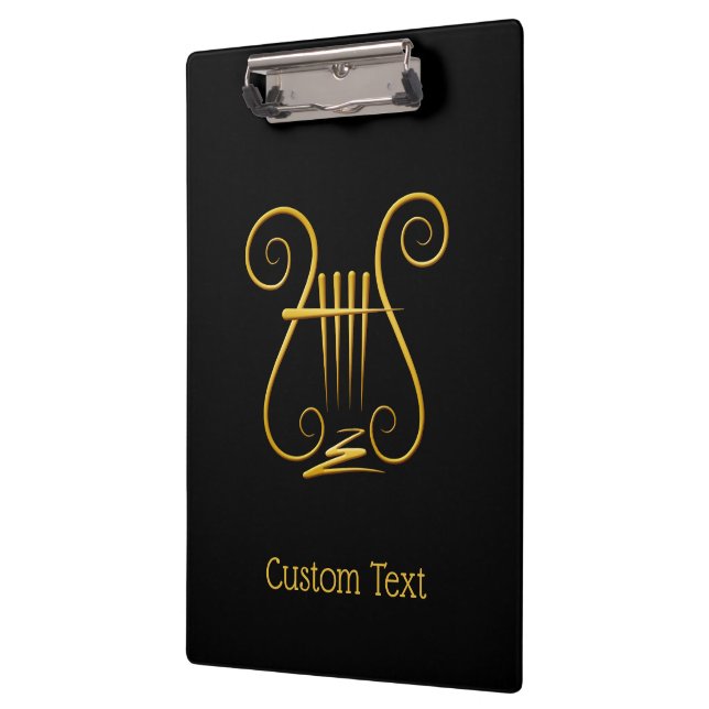 Carpeta De Pinza Golden Lyre (Izquierda)