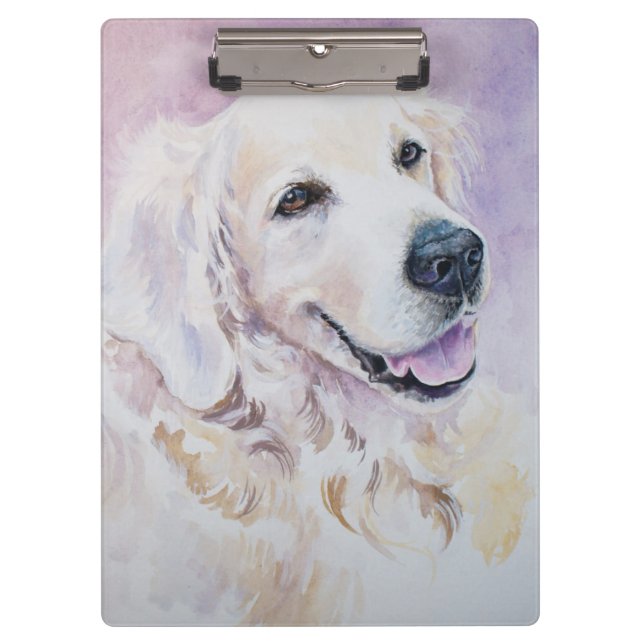 Carpeta De Pinza Golden retriever (Anverso)