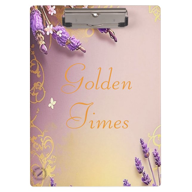Carpeta De Pinza Golden Times Schmidt Stationery (Anverso)