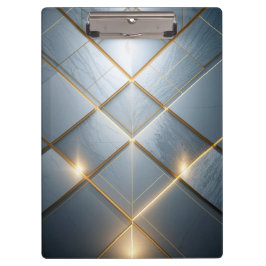 Carpeta De Pinza Goldene Geometrie Marmor Luxus Muster