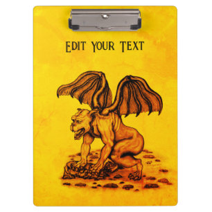 Carpeta De Pinza Golem Gárgola