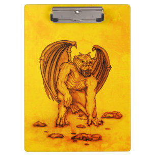 Carpeta De Pinza Golem Gargoyle