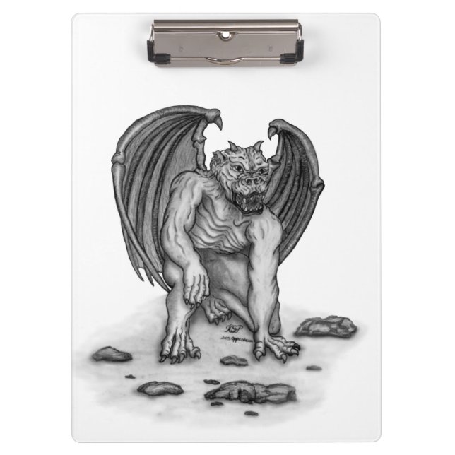 Carpeta De Pinza Golem Gargoyle (Anverso)