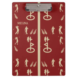 Carpeta De Pinza Golf