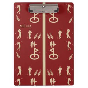 Carpeta De Pinza Golf