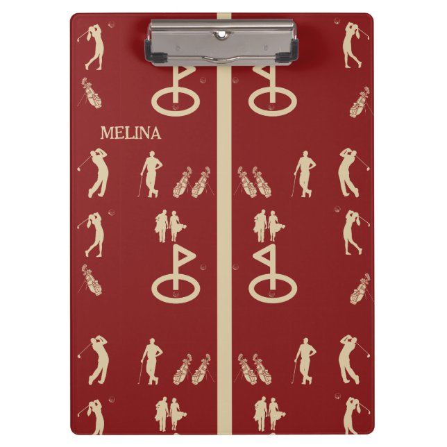 Carpeta De Pinza Golf (Anverso)