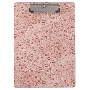 Carpeta De Pinza Gotas de agua de naranja