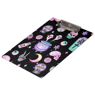 Carpeta De Pinza gótico pastel oscuro