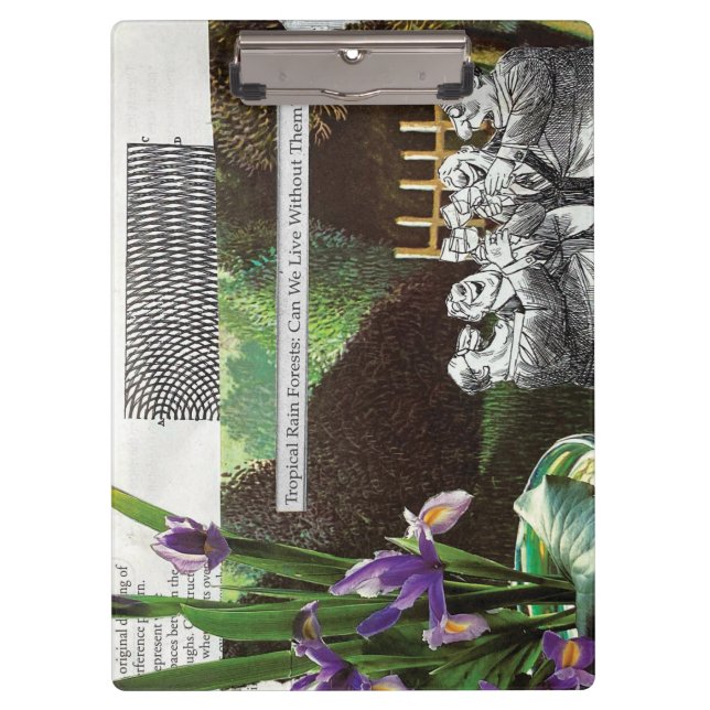 Carpeta De Pinza Graciosa sátira sobre el cambio climático del Chis (Anverso)