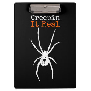 Carpeta De Pinza Gracioso disfraz de Halloween - Creepin It Real Sp