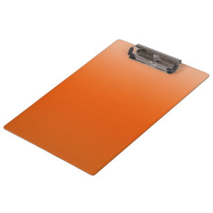 Carpeta De Pinza Gradiente de color naranja