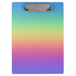 Carpeta De Pinza Gradiente profundo del arcoiris