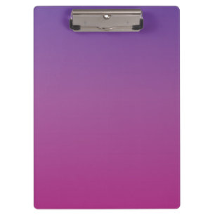 Carpeta De Pinza Gradiente Vibrante de Púrpura a Rosa