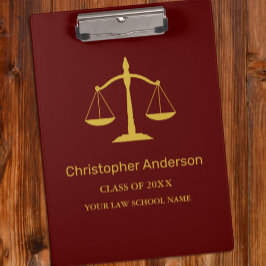Carpeta De Pinza Graduación de profesional jurídico