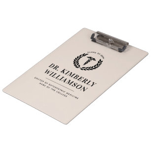 Carpeta De Pinza Graduación personalizada de la Escuela de Medicina