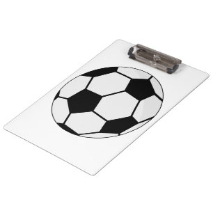 Carpeta De Pinza Gráfico clásico de balón de fútbol para fanáticos