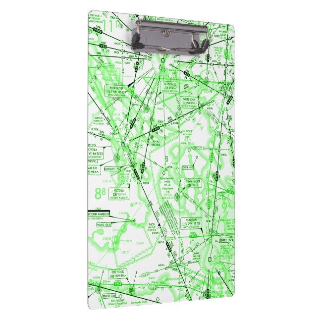 Carpeta De Pinza Gráfico de aviación (Derecha)