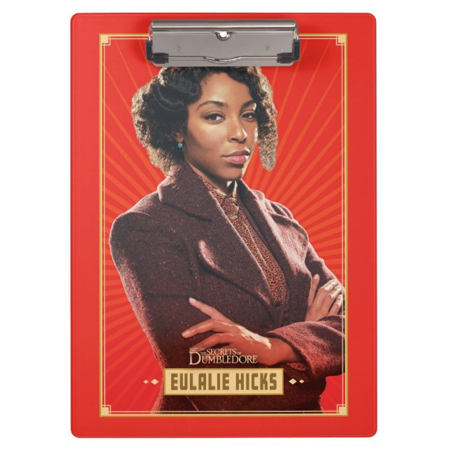 Carpeta De Pinza Gráfico de caracteres de Eulalie Hicks (Anverso)