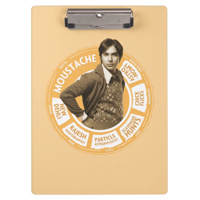 Carpeta De Pinza Gráfico de información de Rajesh (Anverso)