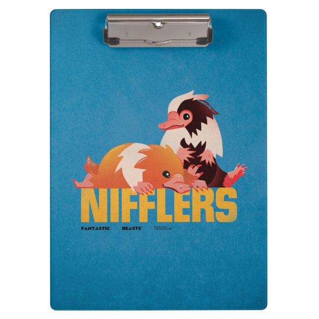 Carpeta De Pinza Gráfico de Nifflers Vintage (Anverso)