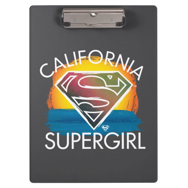Carpeta De Pinza Gráfico de Sunset de Supergirl de California (Anverso)