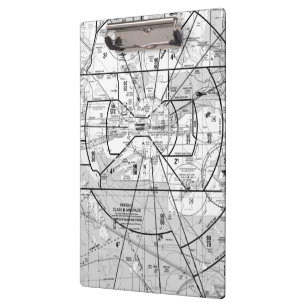 Carpeta De Pinza Gráfico de TAC del aeropuerto de Phoenix