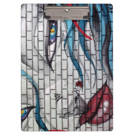 Carpeta De Pinza Grafiti de chica asiática