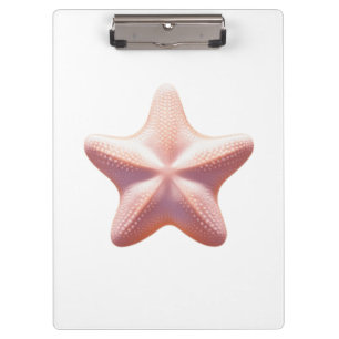 Carpeta De Pinza Gran Estrella de Mar Rosa